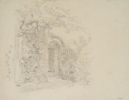 Desconocido (s. XIX), Puerta de jardín entrelazada