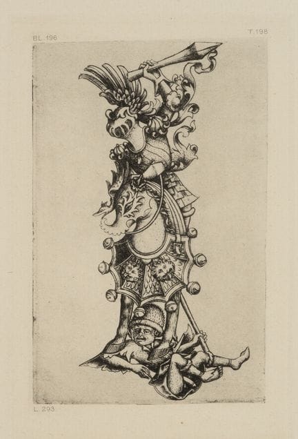 Ispirato al Monogrammista MEISTER ES (*1450), Alfa