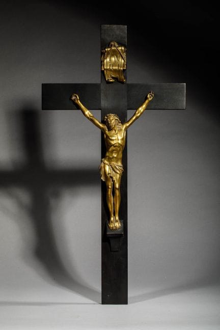 [RELIGIOSA]
Cristo in bronzo 
Opera della fine del