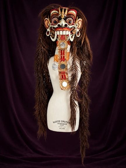 Maschera da danza balinese utilizzata per la danza