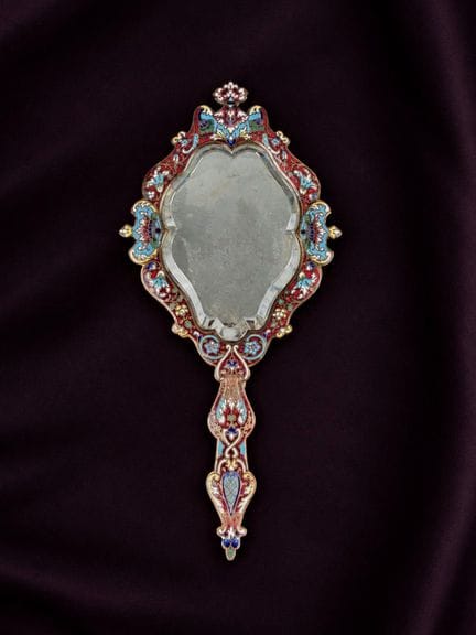 [ARTIFICIALIA]
MIRABILIA
Specchio da mano in otton