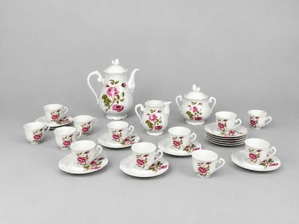 Georges BOYER, Limoges 
Service à café composé de 