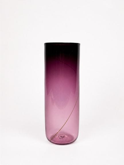 Michel BOUCHARD (né en 1949)
Vase rouleau en verre