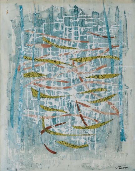Fritz FURTO
KOMPOSITION
Collage auf lithographisch