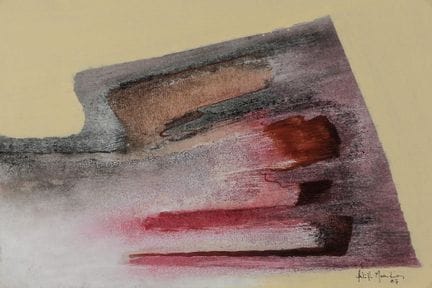Arlette MARTIN (1924-2020)
COMPOSITION, 1987
Gouac