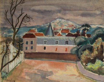 Nicolai ISSAJEW (1891-1977)
Landschaft
Gouache auf