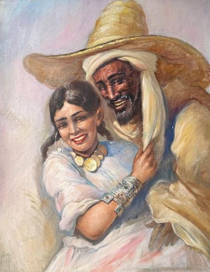 Mario REVERBERI (20. Jahrhundert)
BERBER-EHEPAAR
Ö