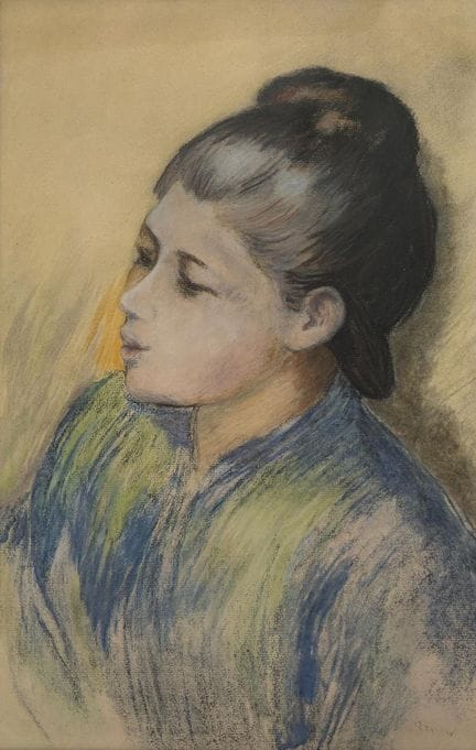 Nach Pierre-Auguste Renoir (1841–1919)
Porträt ein