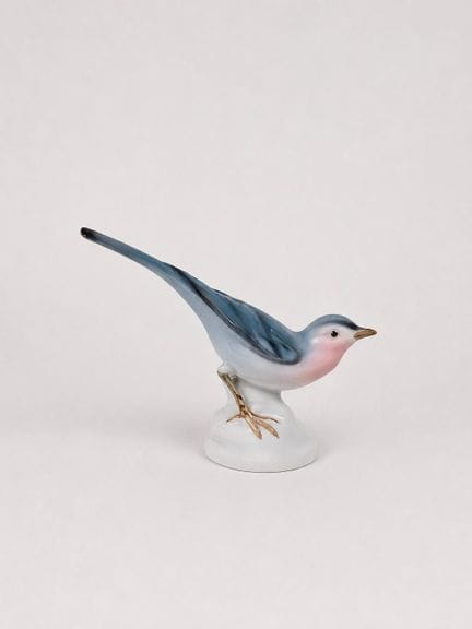 Sujet en porcelaine allemande émaillée polychrome 