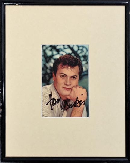 Tony CURTIS (1925-2010)
Fotografia autografata dal
