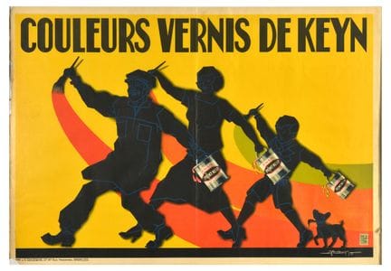 Affiche Ancienne Affiche publicitaire vintage orig