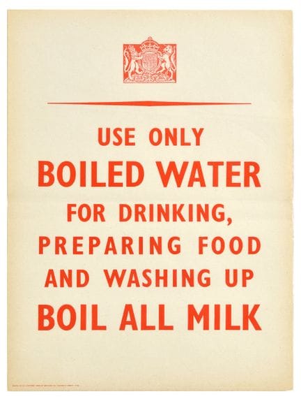 Affiche Ancienne Affiche de propagande originale d