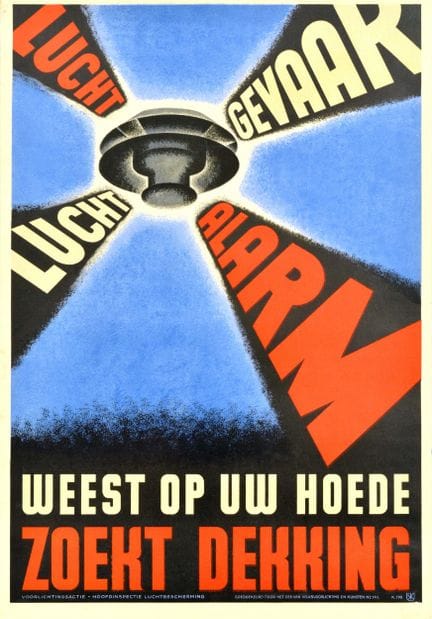 Affiche Ancienne Affiche de propagande originale d