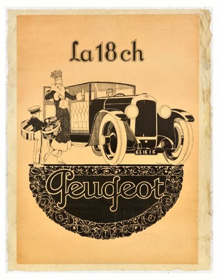 Affiche Ancienne Riproduzione d'epoca di un manife