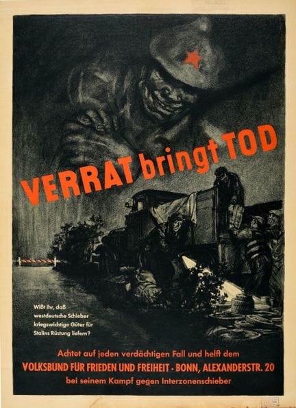 Affiche Ancienne Affiche de propagande vintage ori