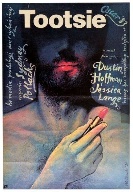 Affiche ancienne originale polonaise du film « Too