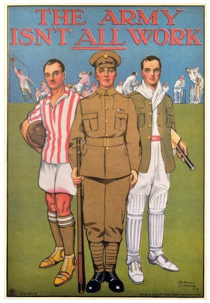 Reproduction d'une affiche de propagande vintage d