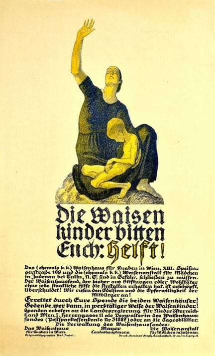 Affiche Ancienne Original vintage poster - Die Wai