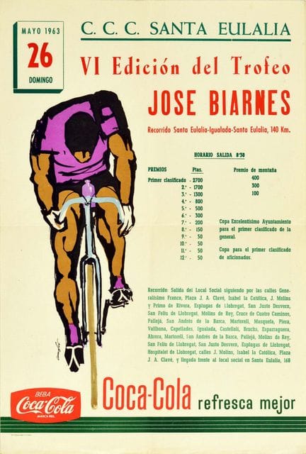 Affiche Ancienne Original Vintage Sportveranstaltu