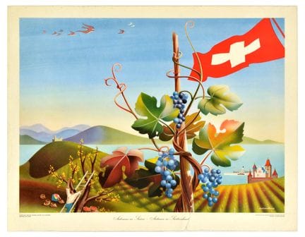 Affiche Ancienne Original vintage travel poster Au