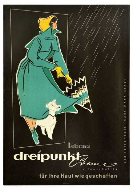 Affiche Ancienne Manifesto pubblicitario originale
