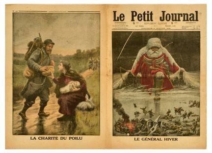 Affiche ancienne : lot de deux numéros originaux d
