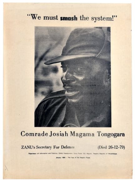 Affiche ancienne originale de propagande politique