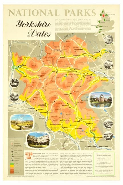 Affiche Ancienne Original cartel de viaje de época