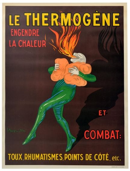 Manifesto d'epoca originale del famoso artista Leo