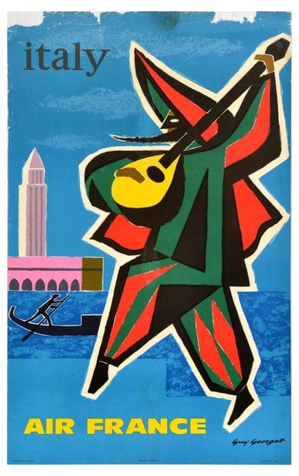 Affiche Ancienne Originale manifesto pubblicitario