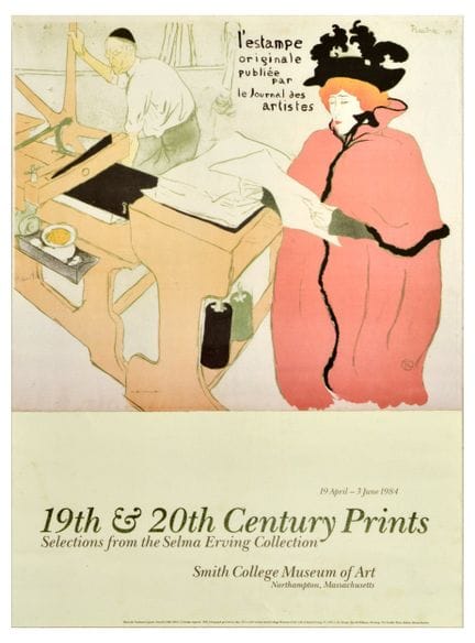 Affiche Ancienne Manifesto pubblicitario originale