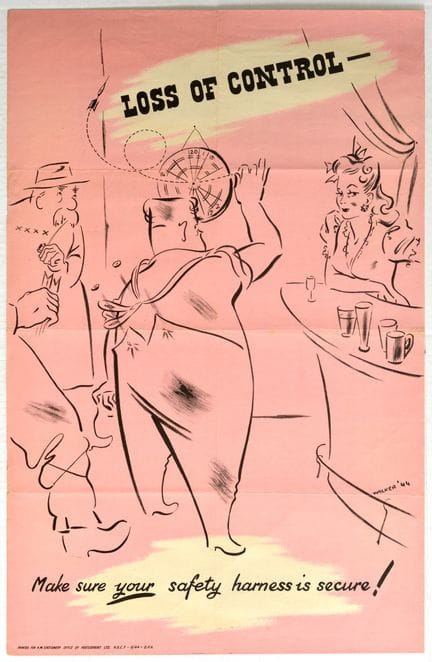 Affiche Ancienne Affiche de propagande originale d