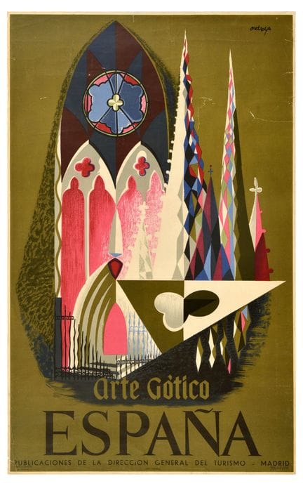 Affiche Ancienne Poster di viaggio originale d'epo
