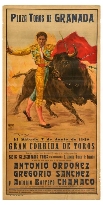 Affiche Ancienne Manifesto pubblicitario originale