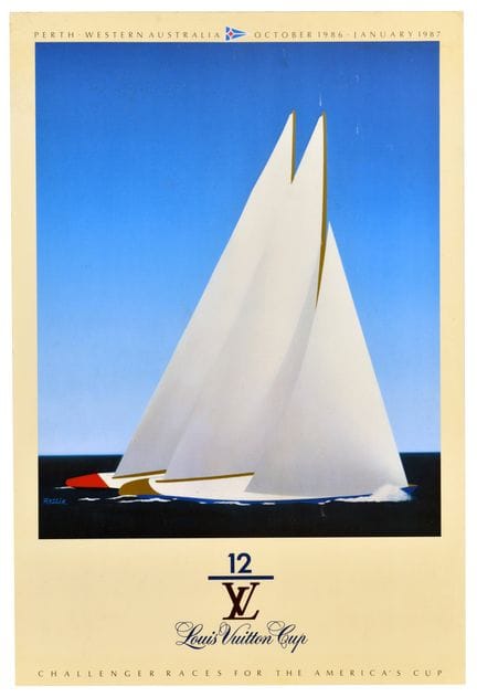 Affiche Ancienne – Original-Vintage-Werbeplakat fü