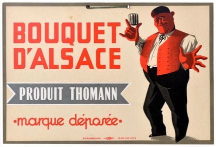 Affiche Ancienne: cartellone pubblicitario vintage