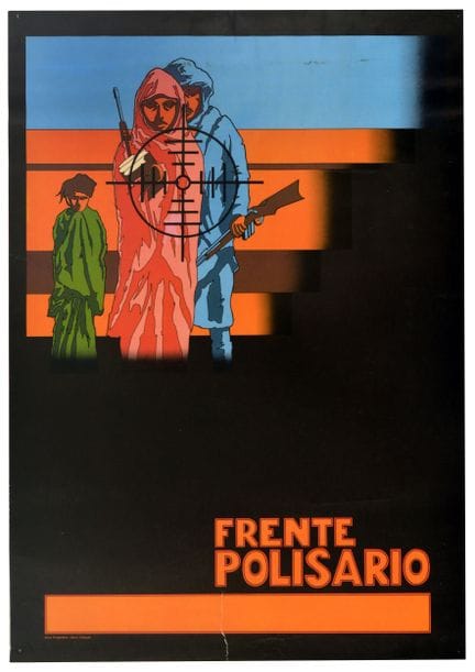 Affiche ancienne originale de propagande politique