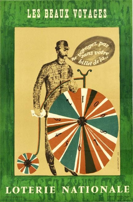 Affiche ancienne : lot de 4 affiches vintage origi