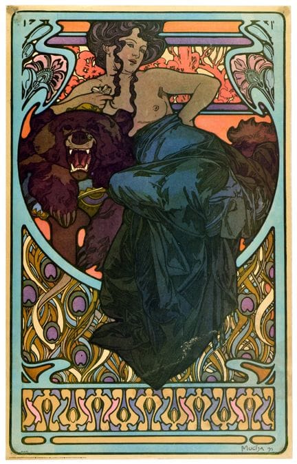 Affiche ancienne – Reproduction vintage de l’œuvre