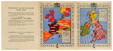 Manifesto d'epoca originale: opuscolo promozionale