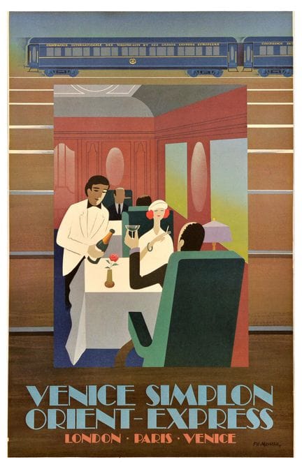 Affiche Ancienne Original vintage travel advertisi
