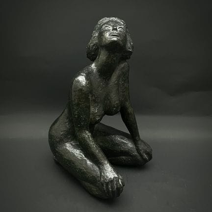 Mélanie QUENTIN (née en 1946)
Femme accroupie, 199