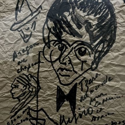 Ladislas KIJNO (1921-2012)
Tzara au monocle, 2005
