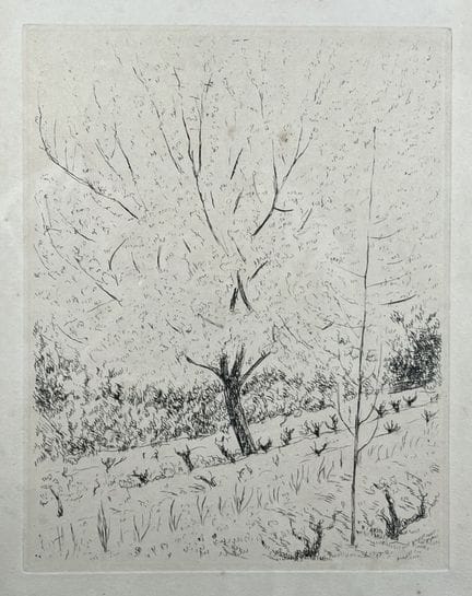 André DUNOYER DE SEGONZAC (1884-1974)
Paysage dans