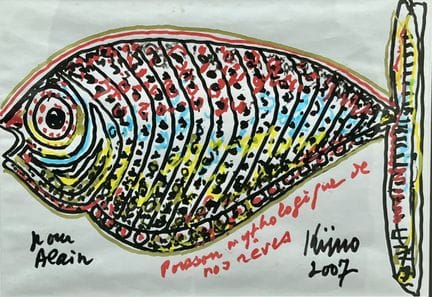 Ladislas KIJNO (1921-2012)
Poisson mythologique de