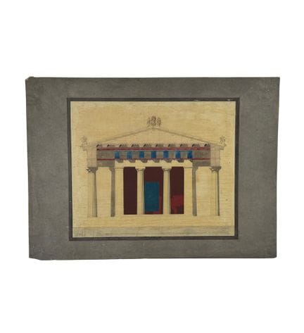 Carelli
Dessin et aquarelle sur papier, XXe siècle
