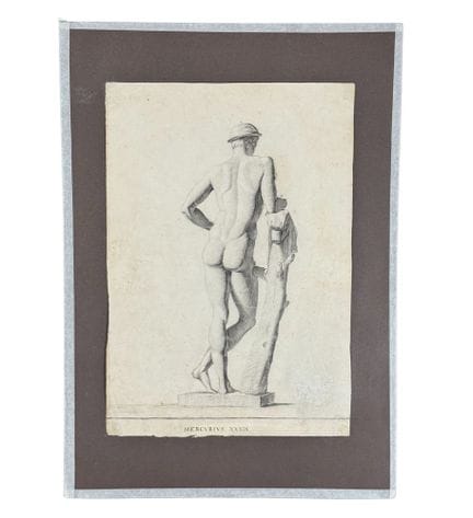 ANONYME
Dessin sur papier du 20e siècle, école ita