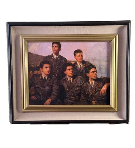 ITALIENISCHE SCHULE
Ölgemälde auf Holztafel, 20. J