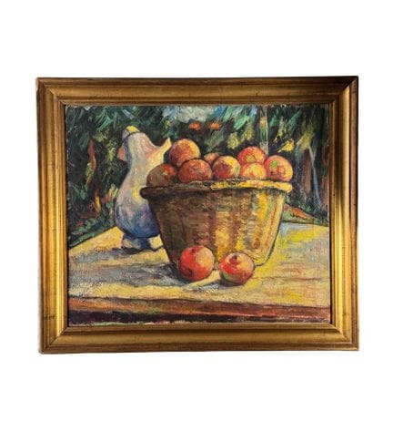 匿名
布面油画，20 世纪意大利画派，描绘静物。包括画框在内的尺寸：72x62 厘米。内框尺寸：60