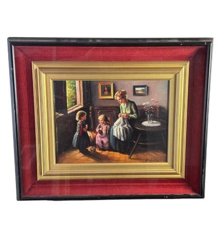 L. CASTIGLIONE
Ölgemälde auf Leinwand, 20. Jahrhun